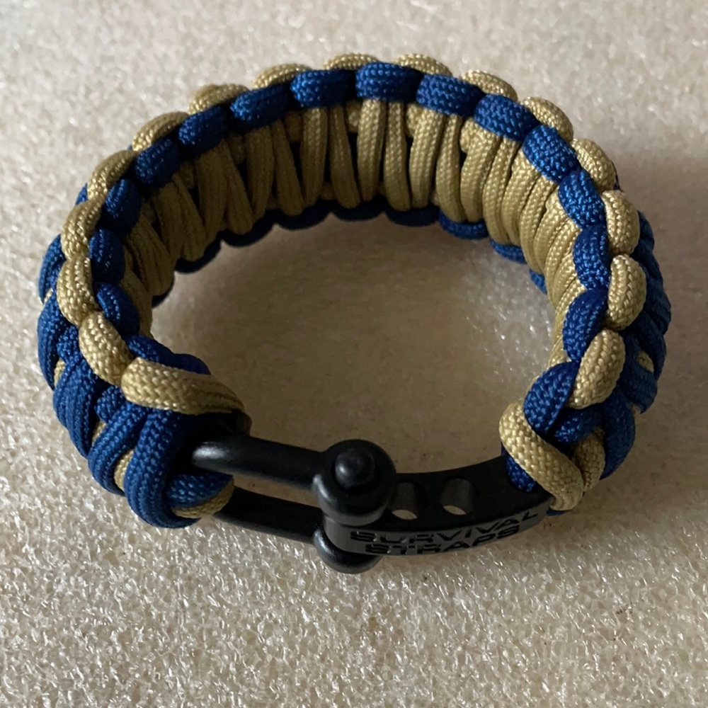 Vintage Survival straps bracelet